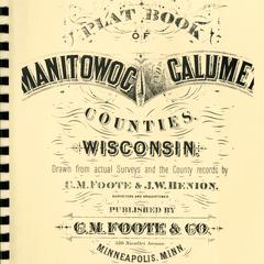 Manitowoc County 1893 plat book index : an index of the personal names in the Manitowoc County sections of C. M. Foote's plat book of Manitowoc and Calumet Counties, Wisconsin
