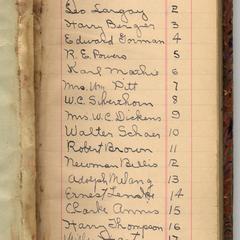 Registration of Wausau Free Public Library - First Page