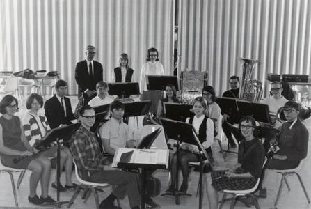 University of Wisconsin--Marshfield/Wood County band students, University of Wisconsin--Marshfield/Wood County, 1969-70