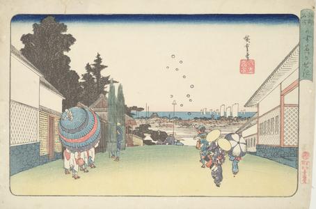 Kasumigaseki, from the series Famous Places in Edo