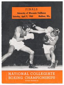 NCAA Boxing Championship program, 1960