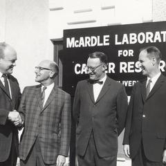 Dedication of McArdle Laboratories