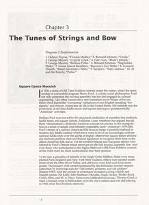 The tunes of strings and bow (1 of 3)