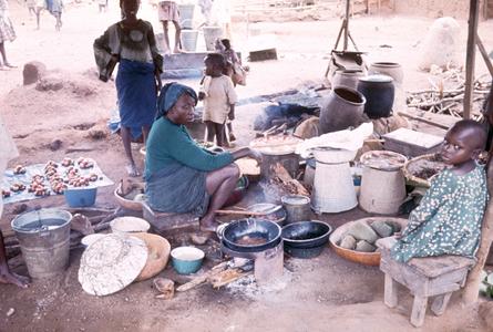 Cooking Scene in Oyo