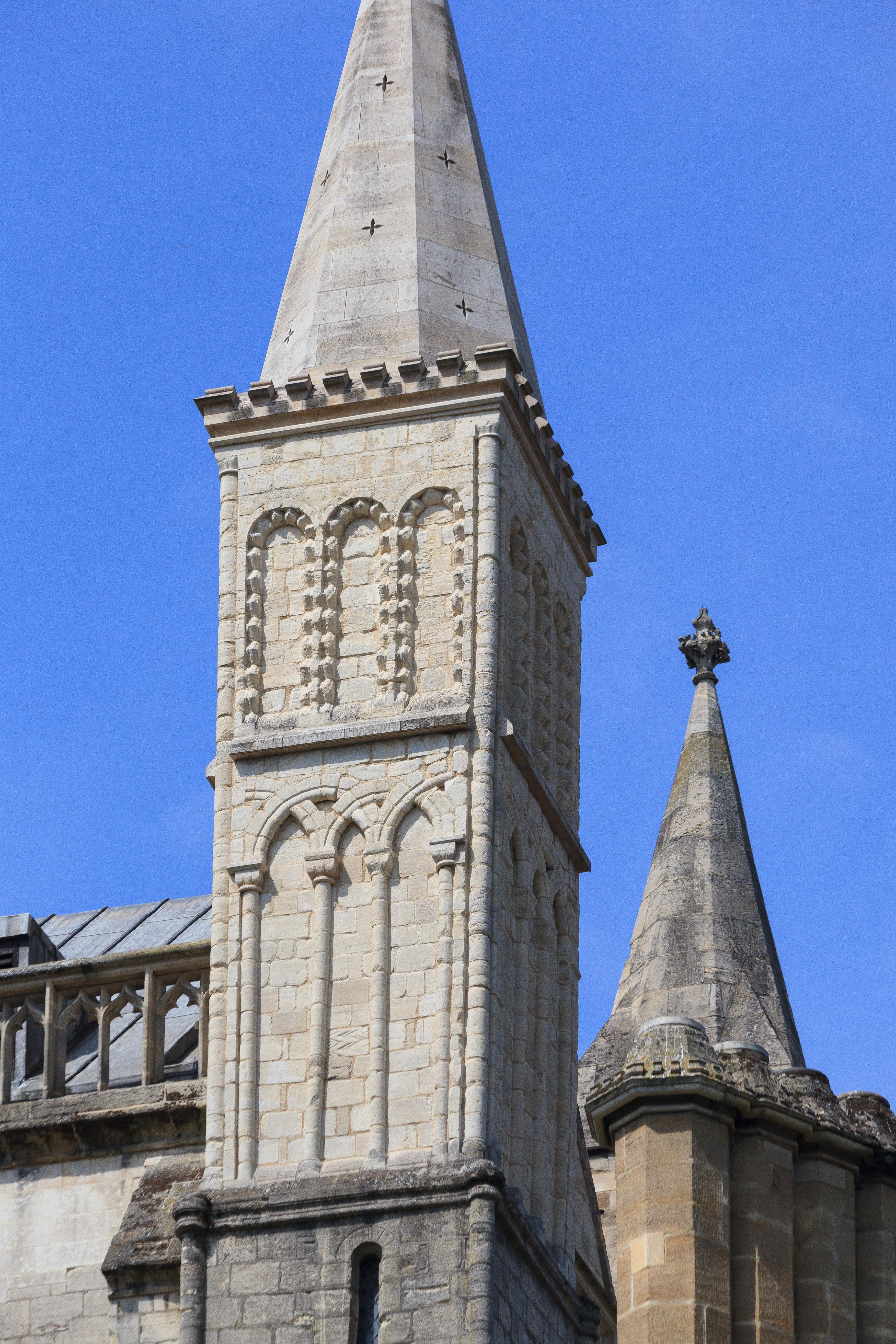 Gloucester Cathedral north transept turret - UWDC - UW-Madison