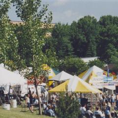 Bayfest grounds on University of Wisconsin-Green Bay campus