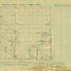[Public Land Survey System map: Wisconsin Township 15 North, Range 08 East]