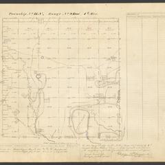 [Public Land Survey System map: Wisconsin Township 15 North, Range 08 East]