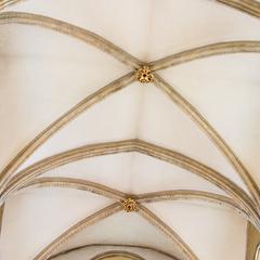 Chichester Cathedral interior retrochoir vaulting