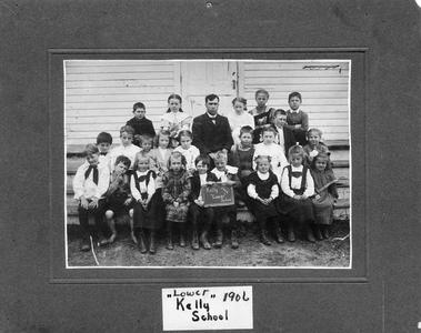 Kelly "Lower" School-Town of Weston, Marathon County, WI. 1906