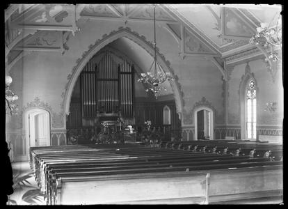 Congregational Church interior - February