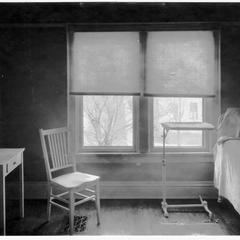 Home nursing room in the practice cottage