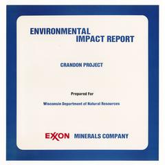 Environmental impact report for the Crandon Mine Project, 1982