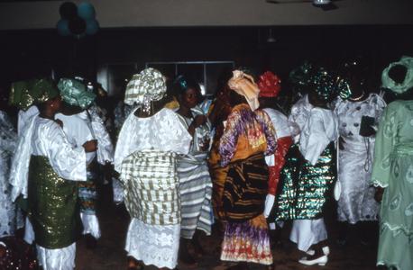 Women at Mrs. Abe's chieftaincy celebration