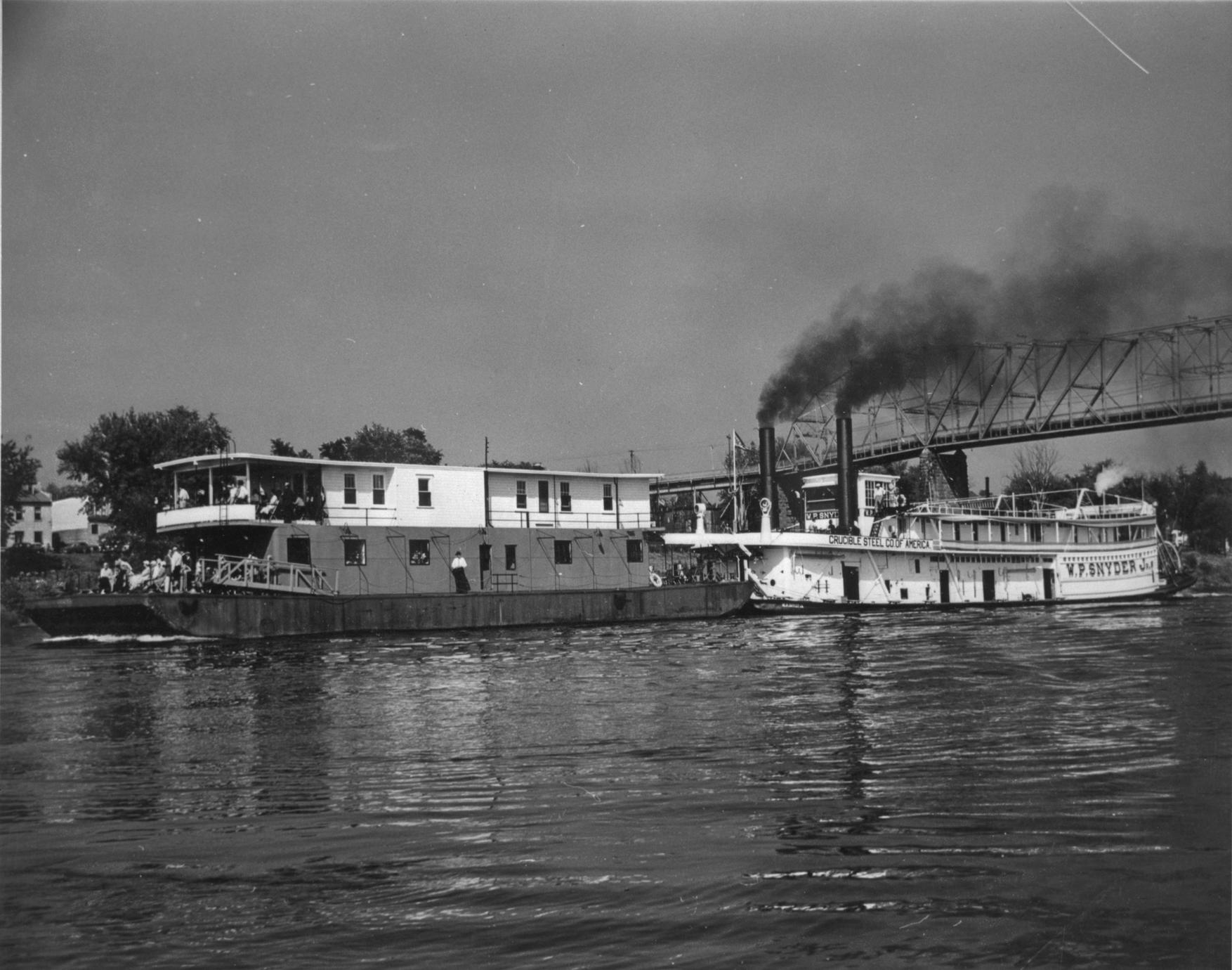 ‎W. P. Snyder, Jr. (Towboat, 1945-1955) - UWDC - UW-Madison Libraries