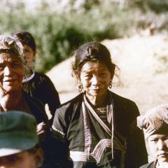Lahu (Lahu Shi) villagers in Houa Khong Province