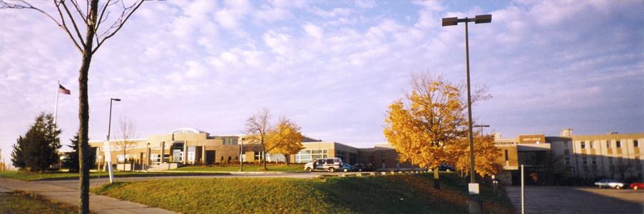 Entire landscape view of campus