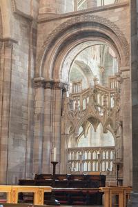 Hereford Cathedral chancel arcade level
