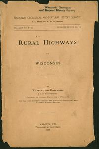 Rural highways of Wisconsin