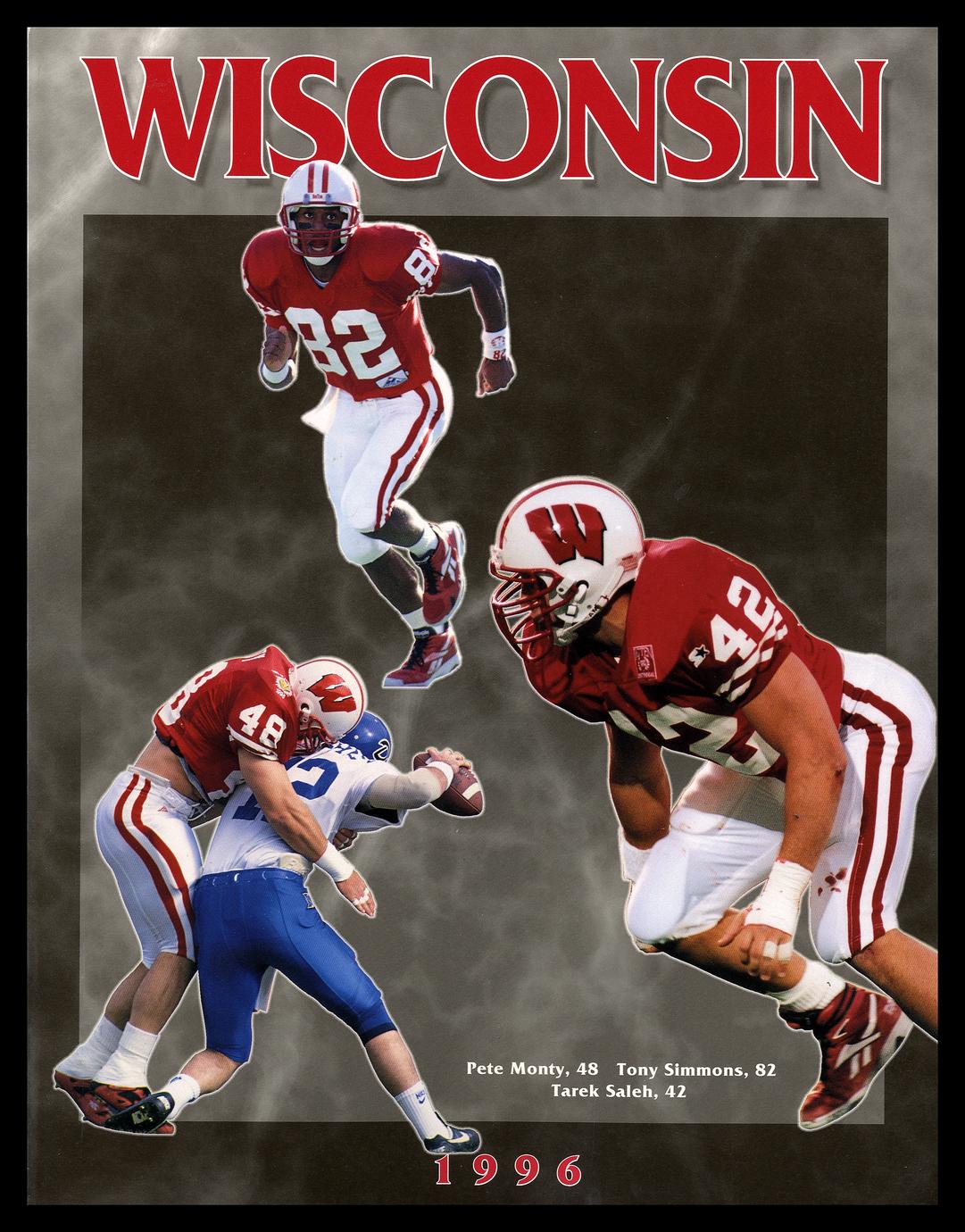 UW football guide 1996 - Full view - UWDC - UW-Madison Libraries