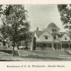 Residence of O. D. Wetherell