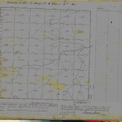 [Public Land Survey System map: Wisconsin Township 47 North, Range 06 West]