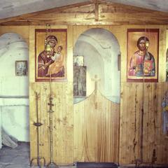 Transfiguration chapel at summit of Mt. Athos