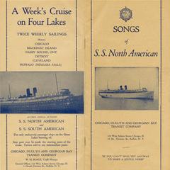 Songs of S.S. North American