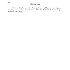 Marriage story