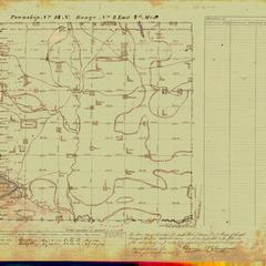 [Public Land Survey System map: Wisconsin Township 14 North, Range 08 East]