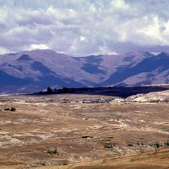 Landscape with Drakensberg Mountains in Background