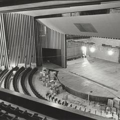 Communication Arts building theater under construction