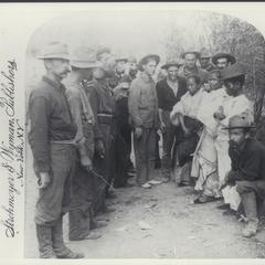 Filipinos entering American-held territory, 1899