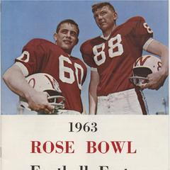 1963 Rose Bowl facts cover