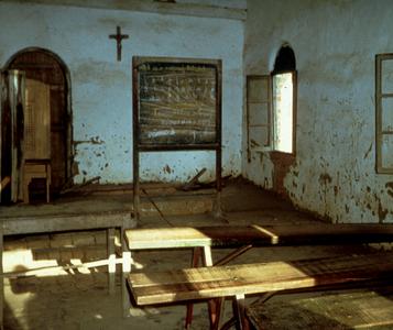 One-Room Schoolhouse in Small Village Near Lemfu