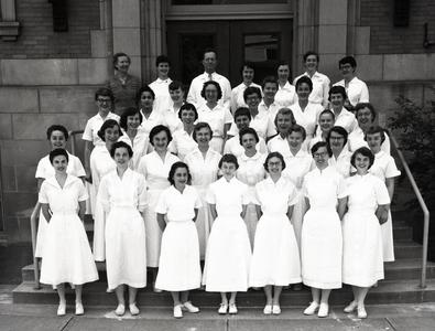 Occupational therapy class of 1956-1957