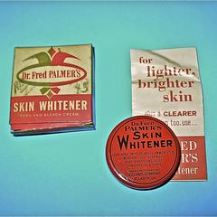 Dr. Fred Palmer’s skin whitener