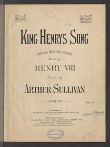 King Henry's song