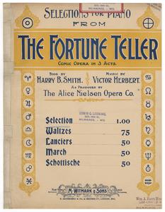 Selection from the comic opera "The fortune teller"