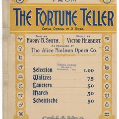 Selection from the comic opera "The fortune teller"