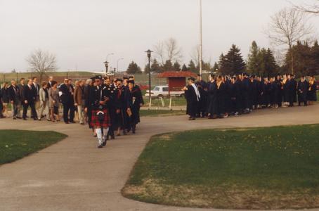 UW Center Barron County Graduation 1996