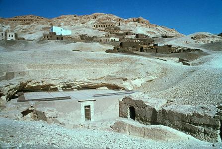 Village in Desert