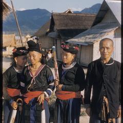 Four Hmong (Meo) at Muang Xay