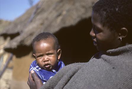 People of South Africa : mother and child