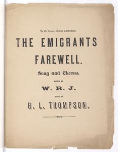 The emigrants farewell