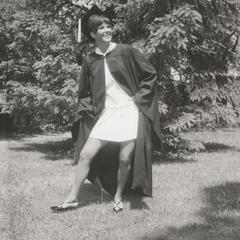 June 1967 graduating student