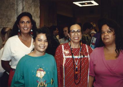 Native American participants at 1991 MCOR