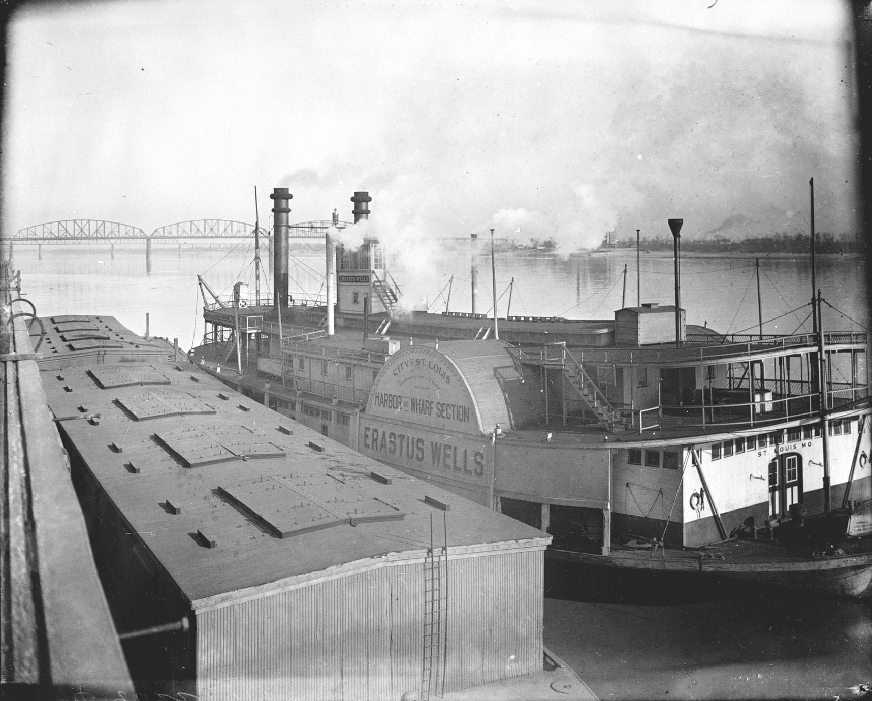 ‎Erastus Wells (Harbor boat, 19071932) UWDC UWMadison Libraries