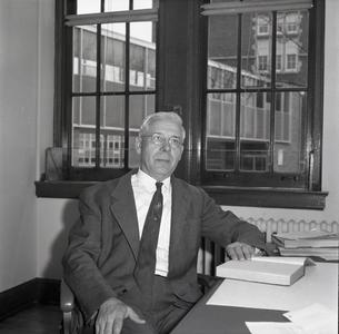 Dr. Wasyl Halich in his office