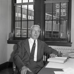 Dr. Wasyl Halich in his office